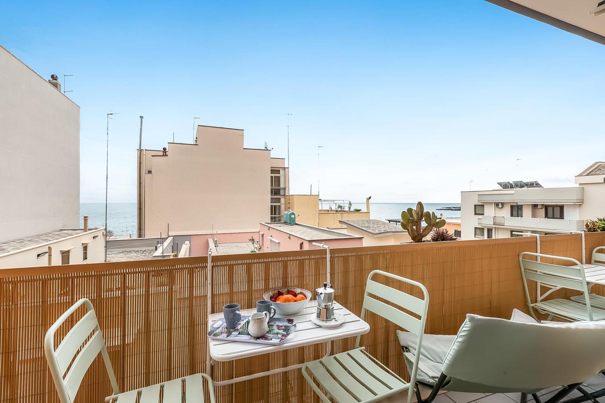 Casa Pepitas Apt Sea Front Monopoli - Happy Rentals Kültér fotó